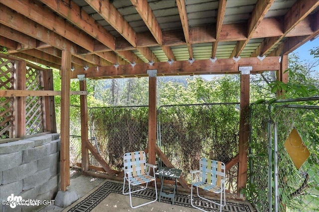 19360 Chugach Park Dr, Chugiak, AK 99567 - view of patio / terrace
