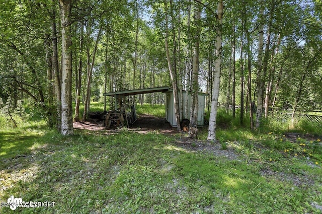 19360 Chugach Park Dr, Chugiak, AK 99567 - view of yard