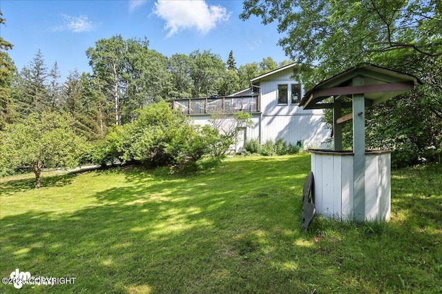 19360 Chugach Park Dr, Chugiak, AK 99567 - view of grassy yard