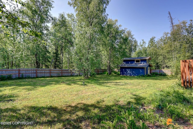 3150 E Escondido Ave, Wasilla, AK 99654 - view of fenced backyard