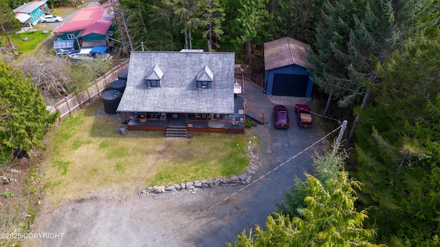 413 N Higgins Ct, Ketchikan, AK 99901 - view from above of property