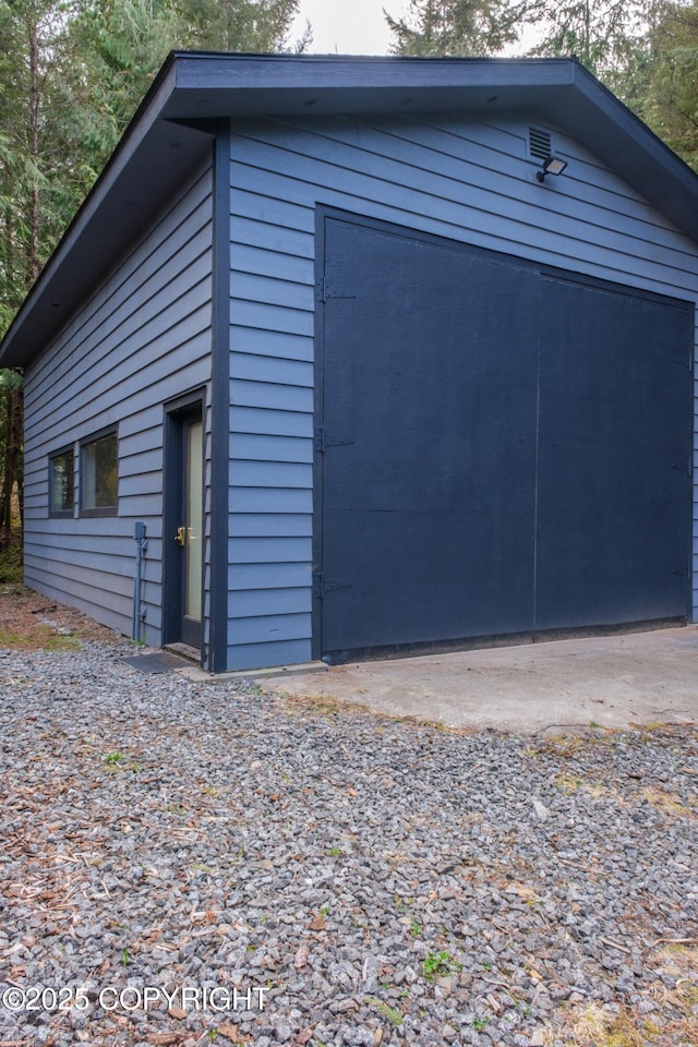 413 N Higgins Ct, Ketchikan, AK 99901 - view of garage