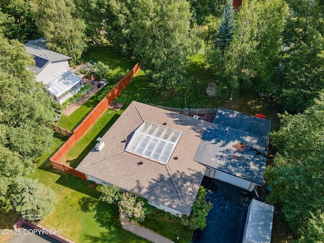 14121 Sunview Dr, Anchorage, AK 99515 - view from above of property
