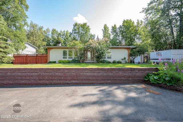 14121 Sunview Dr, Anchorage, AK 99515 - view of front of house with stucco siding