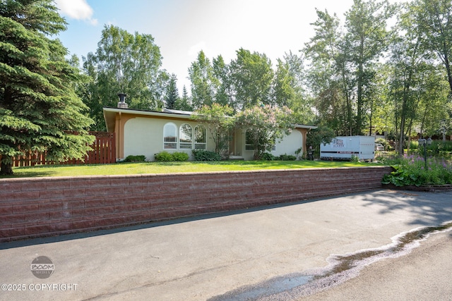 14121 Sunview Dr, Anchorage, AK 99515 - view of front of property featuring stucco siding