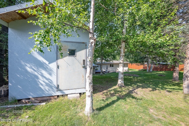 14121 Sunview Dr, Anchorage, AK 99515 - view of yard with an outdoor structure