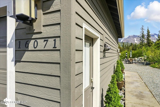 16071 Mountain Air Dr, Anchorage, AK 99516 - exterior view of mountains