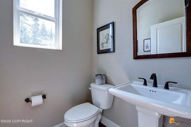 16071 Mountain Air Dr, Anchorage, AK 99516 - bathroom with toilet and a sink