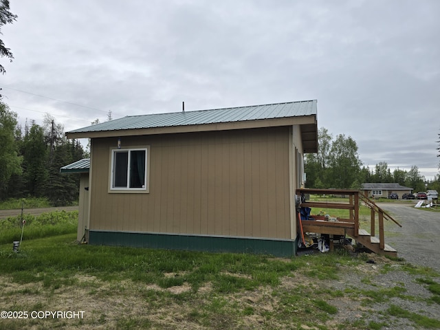 46210 Bonita Ave, Soldotna, AK 99669 - view of property exterior with a metal roof