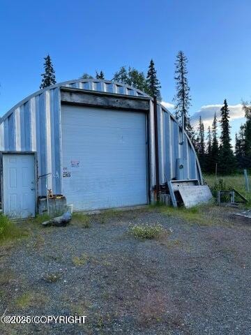 53245 Coyote Ln, Nikiski/North Kenai, AK 99611 - view of garage