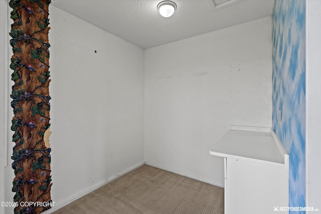 19712 Chugach Park Dr, Eagle River, AK 99567 - empty room featuring light colored carpet and a textured ceiling