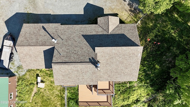 19712 Chugach Park Dr, Eagle River, AK 99567 - aerial view of property and surrounding area