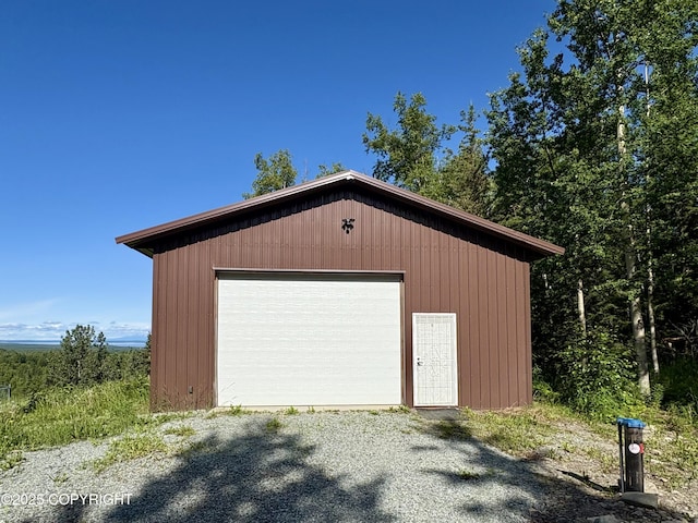 19712 Chugach Park Dr, Eagle River, AK 99567 - view of detached garage