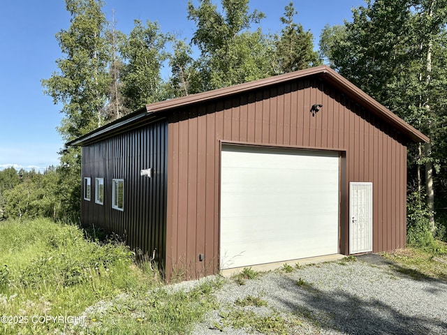 19712 Chugach Park Dr, Eagle River, AK 99567 - view of detached garage