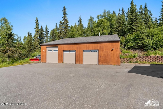 11411 Snowline Dr, Anchorage, AK 99507 - view of detached garage