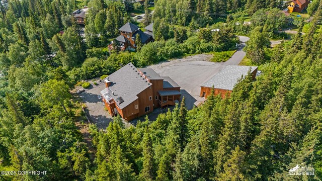 11411 Snowline Dr, Anchorage, AK 99507 - view of property location