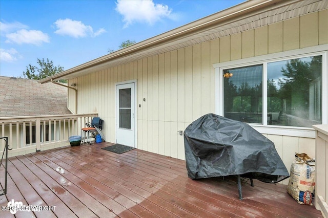 1447 N Ranch Rd, Palmer, AK 99645 - deck with grilling area