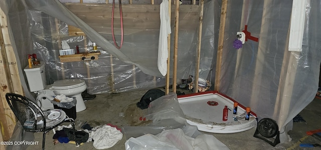 2514 E Sleepy Hollow Cir, Wasilla, AK 99654 - view of unfinished basement