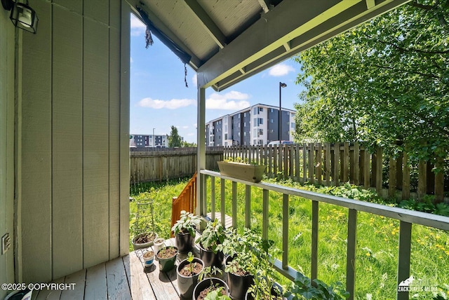 5320 Larkspur St, Anchorage, AK 99507 - view of balcony