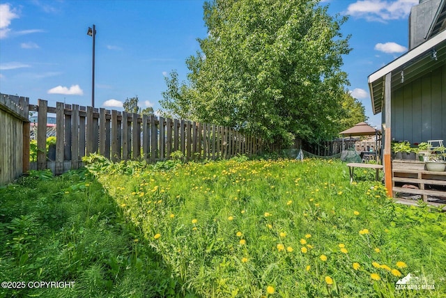 5320 Larkspur St, Anchorage, AK 99507 - view of fenced backyard