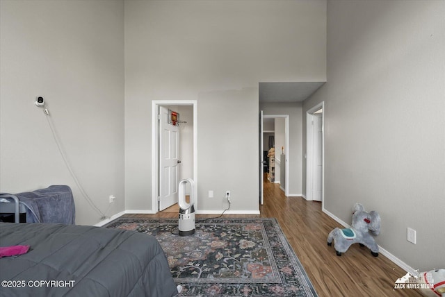 5320 Larkspur St, Anchorage, AK 99507 - bedroom with wood finished floors and baseboards