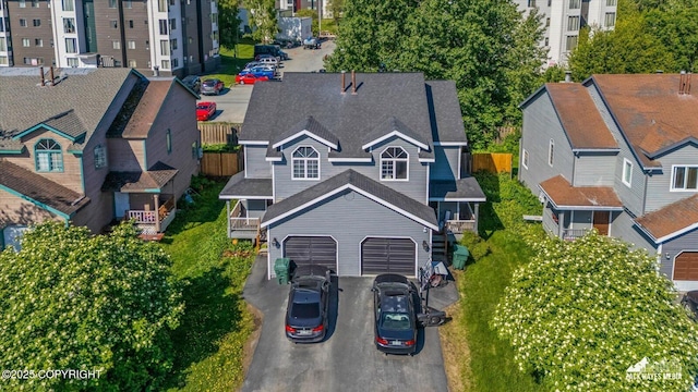 5320 Larkspur St, Anchorage, AK 99507 - view from above of property