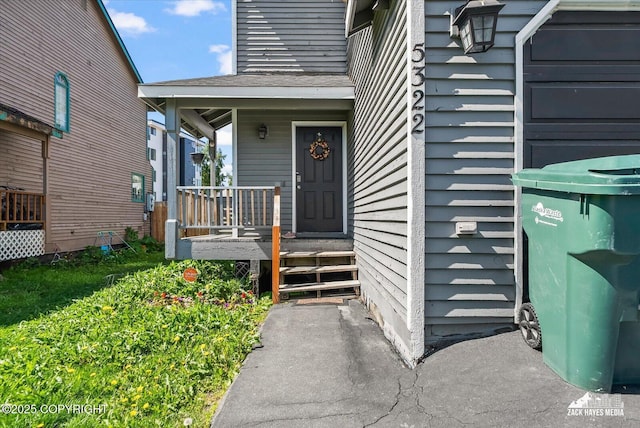 5320 Larkspur St, Anchorage, AK 99507 - property entrance