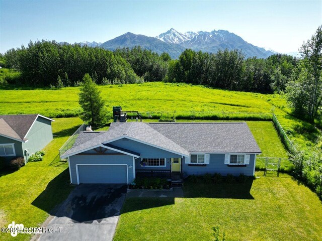 1205 S Williwaw Dr, Palmer, AK 99645 - view of subject property with a mountainous background