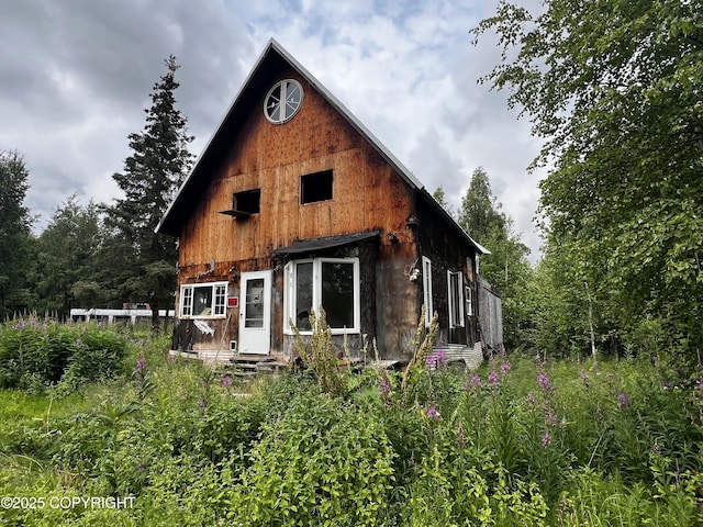 21113 W Matsnu Rd, Big Lake, AK 99623 - back of property