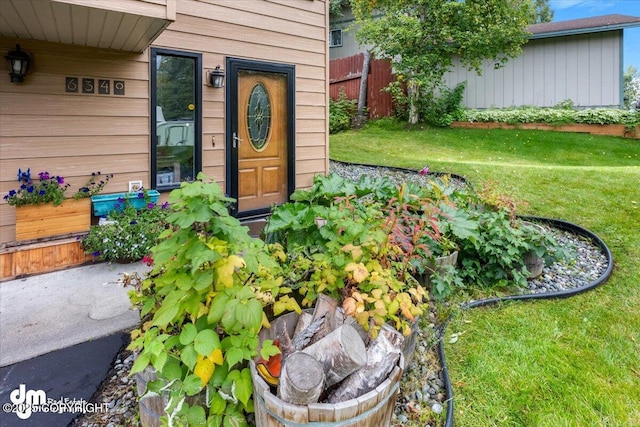6340 Habicht Ct, Anchorage, AK 99504 - entrance to property