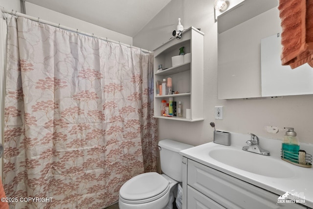 4116 W 88th Ave, Anchorage, AK 99502 - bathroom featuring vanity and curtained shower