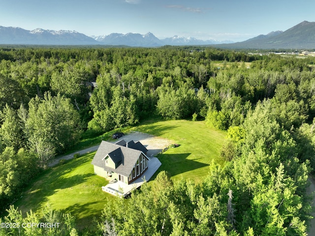 10821 E Valley Crest Dr, Palmer, AK 99645 - view of subject property featuring mountains