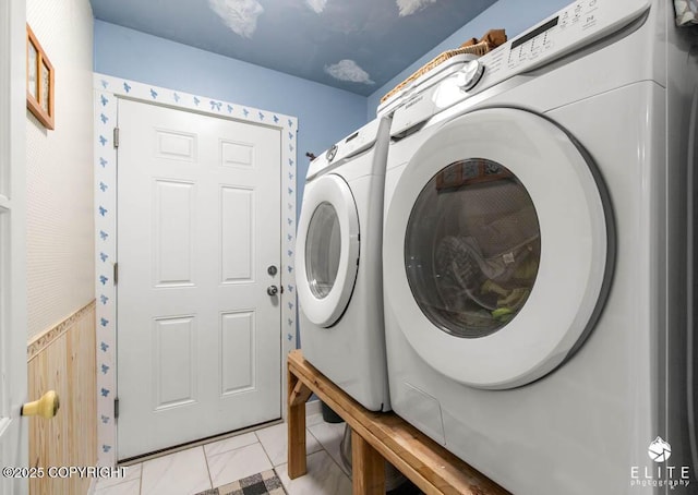 5050 N Gold Mint Dr, Wasilla, AK 99654 - washroom featuring washer and clothes dryer