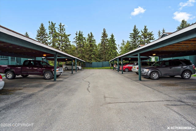 10201 Jamestown Dr # A102, Anchorage, AK 99507 - view of covered parking lot