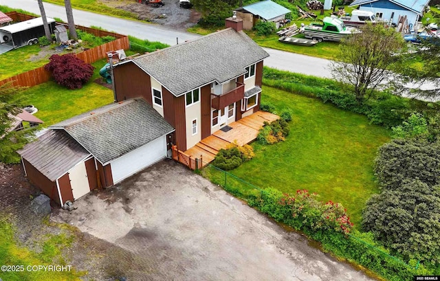 5920 Lund St, Juneau, AK 99801 - aerial view of property and surrounding area
