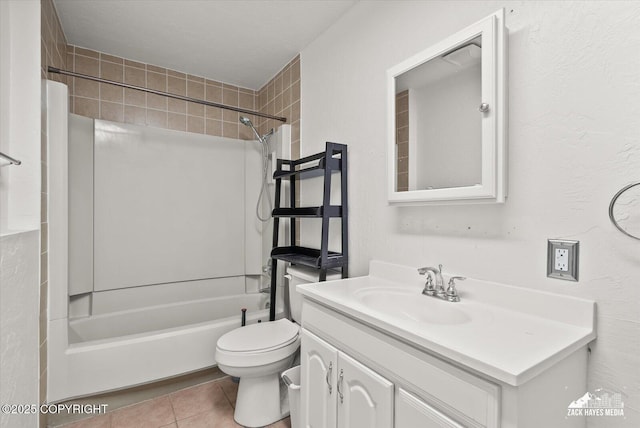 3215 Eastgate Pl # 301, Anchorage, AK 99504 - full bath with vanity, washtub / shower combination, and tile patterned flooring