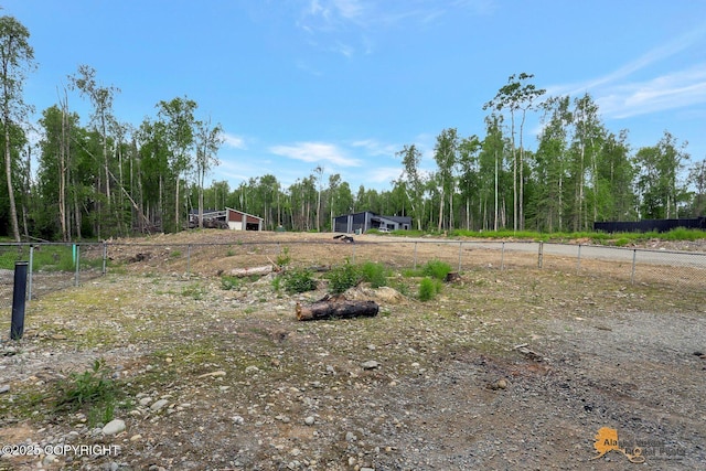 4576 S Gon Fishin Dr, Wasilla, AK 99623 - view of yard