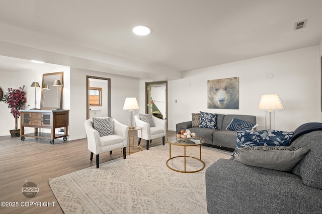 900 W Selina Ln, Wasilla, AK 99654 - living area with wood finished floors and baseboards