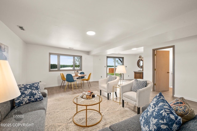 900 W Selina Ln, Wasilla, AK 99654 - living area with light wood-style floors and baseboards