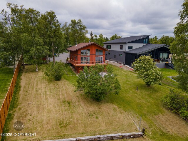 900 W Selina Ln, Wasilla, AK 99654 - aerial view of property and surrounding area