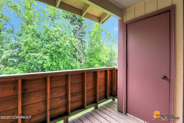 2210 Sentry Dr # B-18, Anchorage, AK 99507 - view of balcony