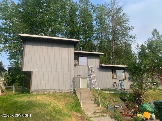 1011 Friendly Ln, Anchorage, AK 99504 - mid-century inspired home featuring stairs