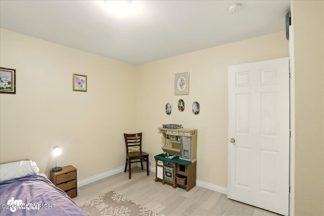 14216 W Norcross St, Big Lake, AK 99623 - bedroom featuring light wood finished floors and baseboards