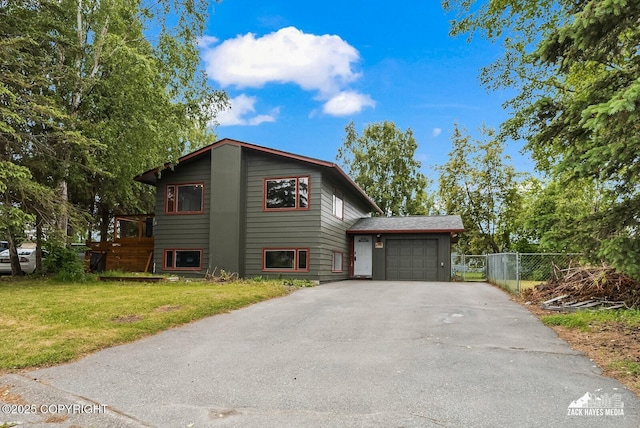 1740 Patterson Ct, Anchorage, AK 99504 - view of front of house featuring driveway and an attached garage