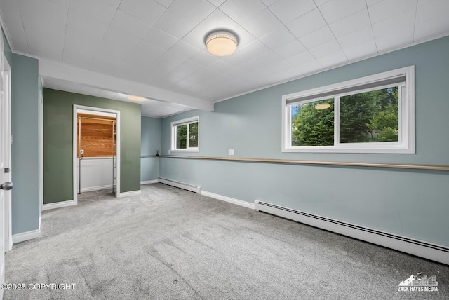 1740 Patterson Ct, Anchorage, AK 99504 - unfurnished bedroom featuring a baseboard radiator and carpet