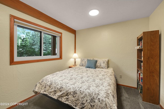 37905 Hall Rd, Sterling, AK 99672 - bedroom with carpet flooring and a textured wall