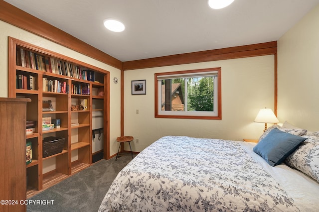 37905 Hall Rd, Sterling, AK 99672 - bedroom featuring dark colored carpet