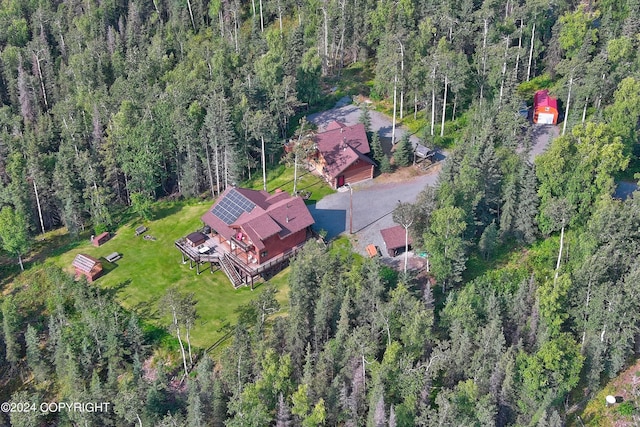 37905 Hall Rd, Sterling, AK 99672 - aerial view of property and surrounding area with a forest