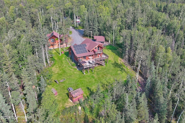 37905 Hall Rd, Sterling, AK 99672 - view of subject property with a heavily wooded area