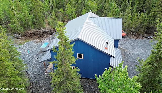 11157 S Berut Rd, Palmer, AK 99645 - view of subject property with a forest